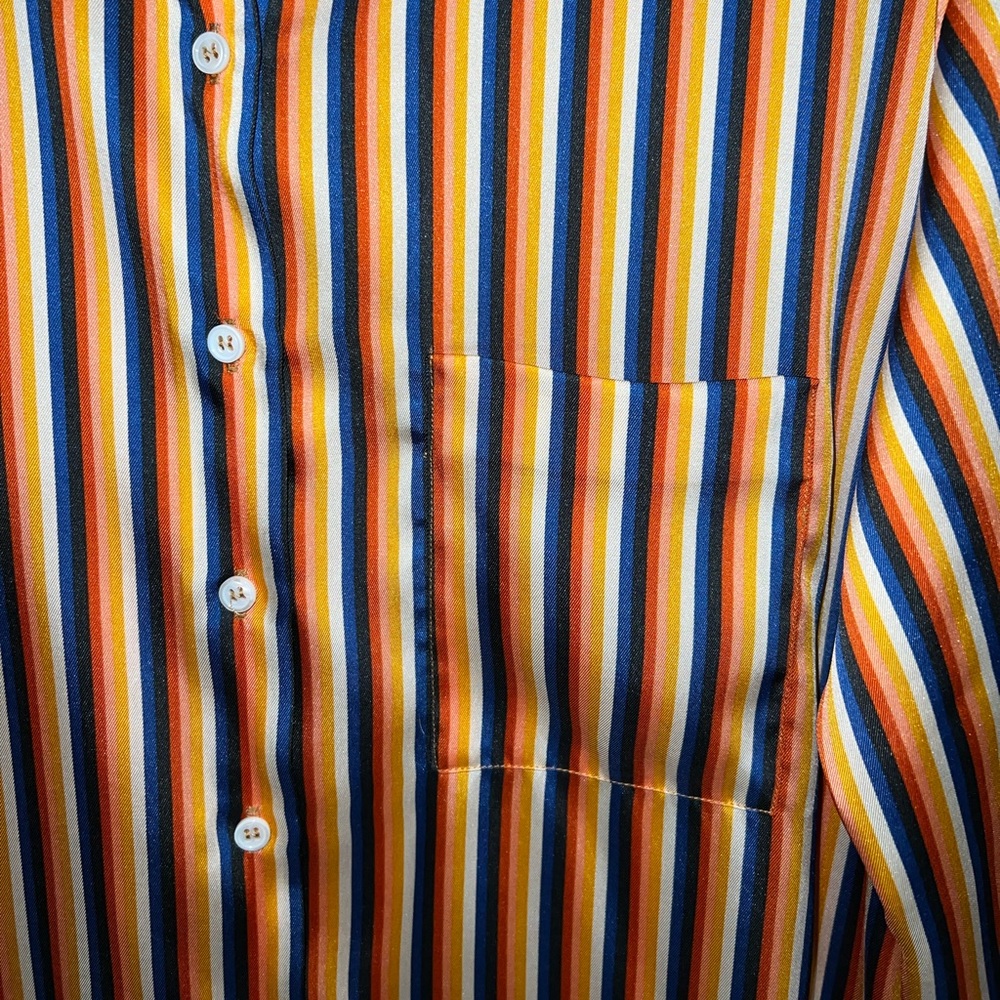 🎁Striped Zara Button-Up - Picture 3 of 5
